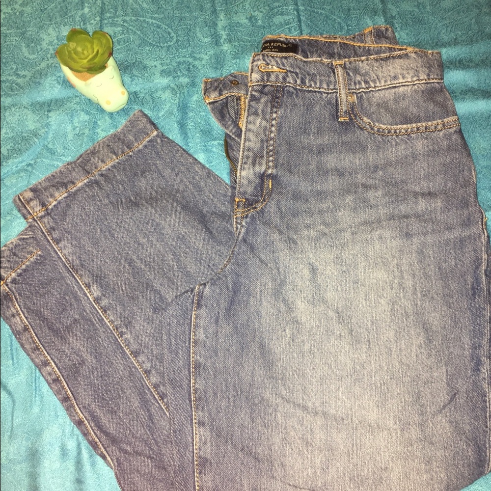 Banana Republic Barrel Jeans